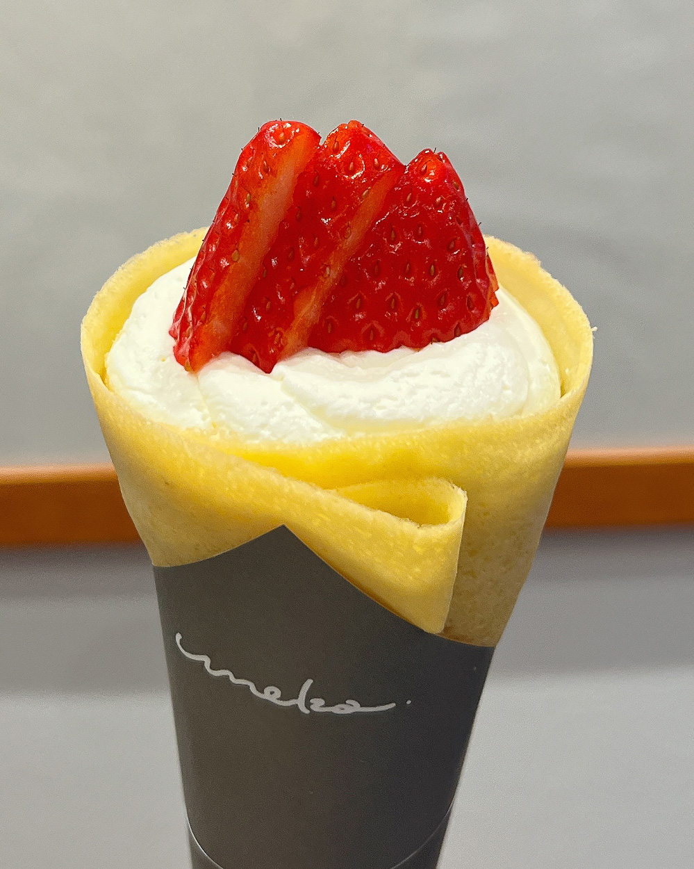 米粉100％グルテンフリークレープ いちごクリーム