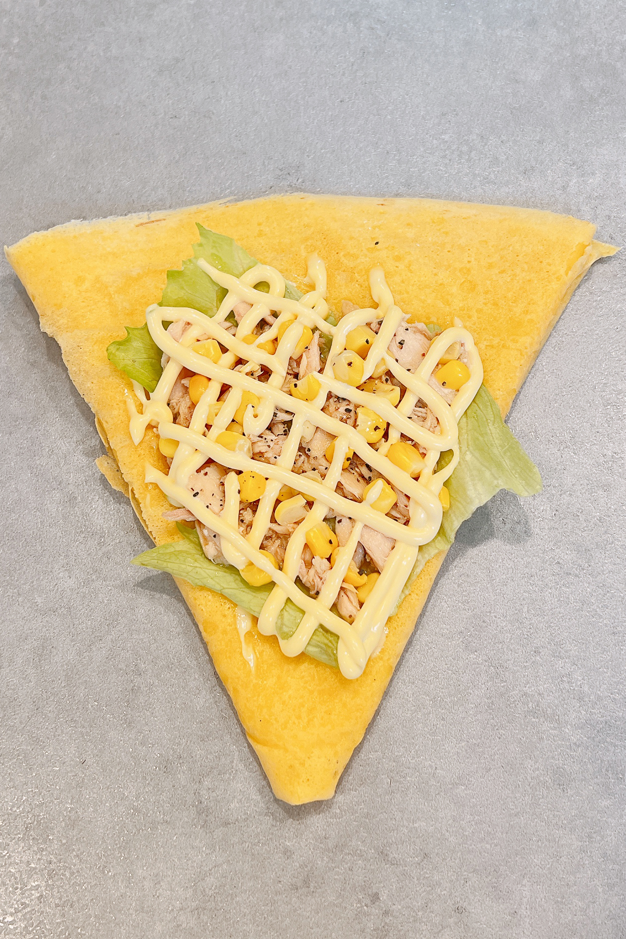 米粉100％グルテンフリークレープ ツナサラダ