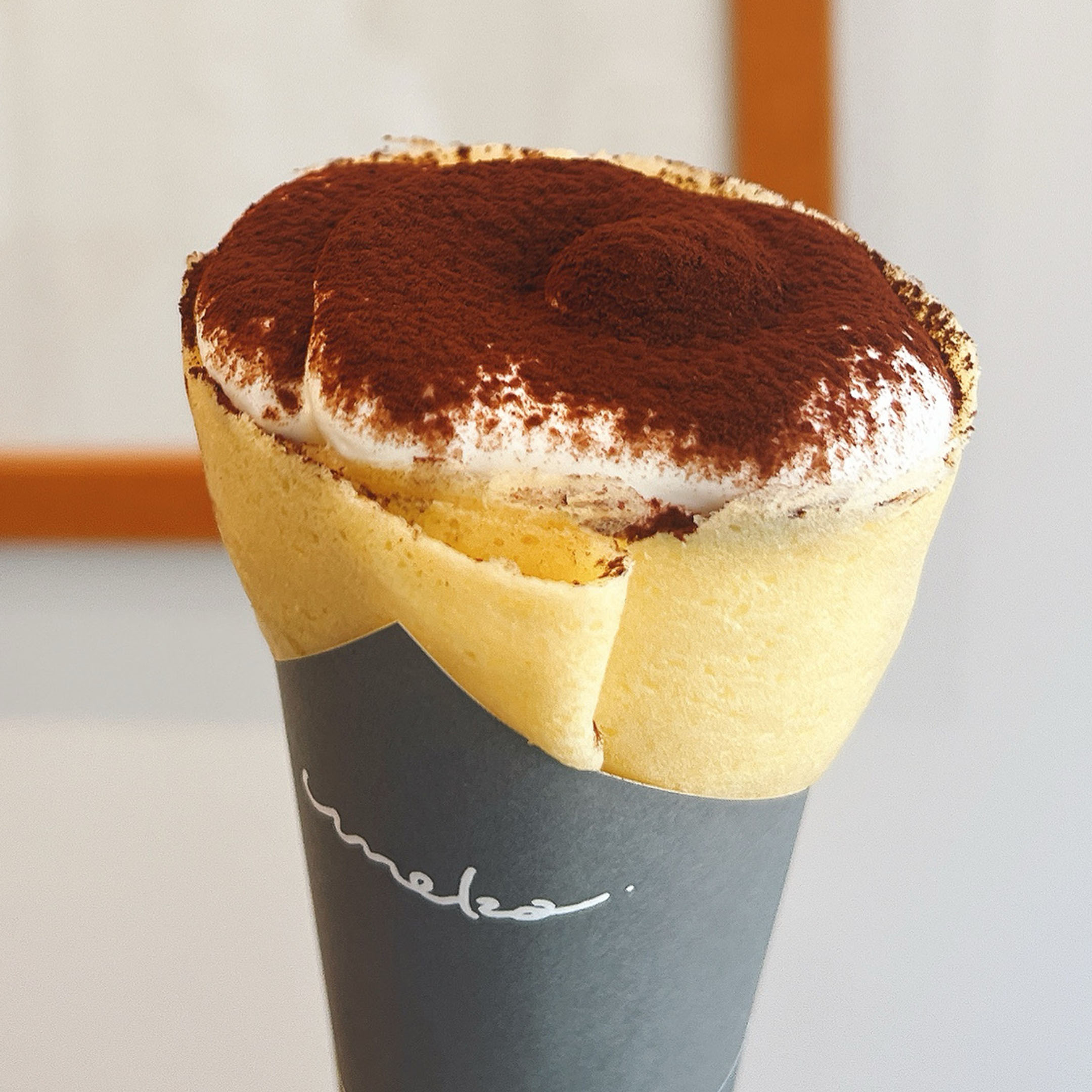 米粉100％グルテンフリークレープ ティラミスカスタム